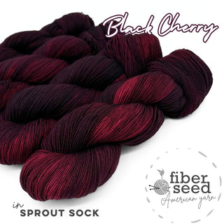 Black Cherry | Sprout Sock