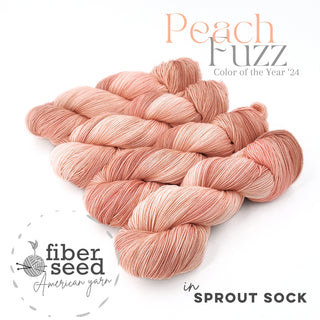 Peach Fuzz | Sprout Sock