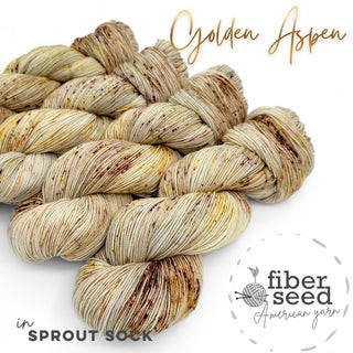 Golden Aspen | Sprout Sock