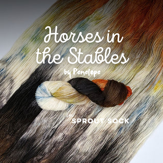 Horses in the Stables | Sprout Sock