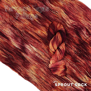Vermont Maple Foliage | Sprout Sock