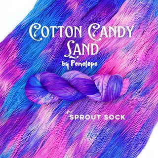 Cotton Candy Land | Sprout Sock