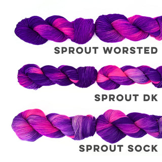 Pink & Purple Balloons | Sprout Worsted