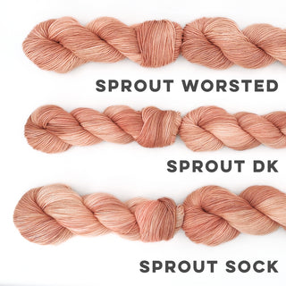 Peach Fuzz | Sprout Worsted