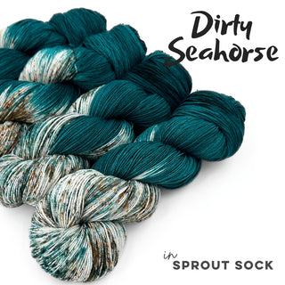 Dirty Seahorse (h) | Sprout Sock