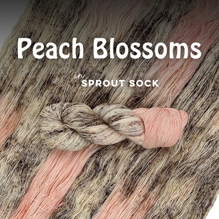 Peach Blossoms | Sprout Sock