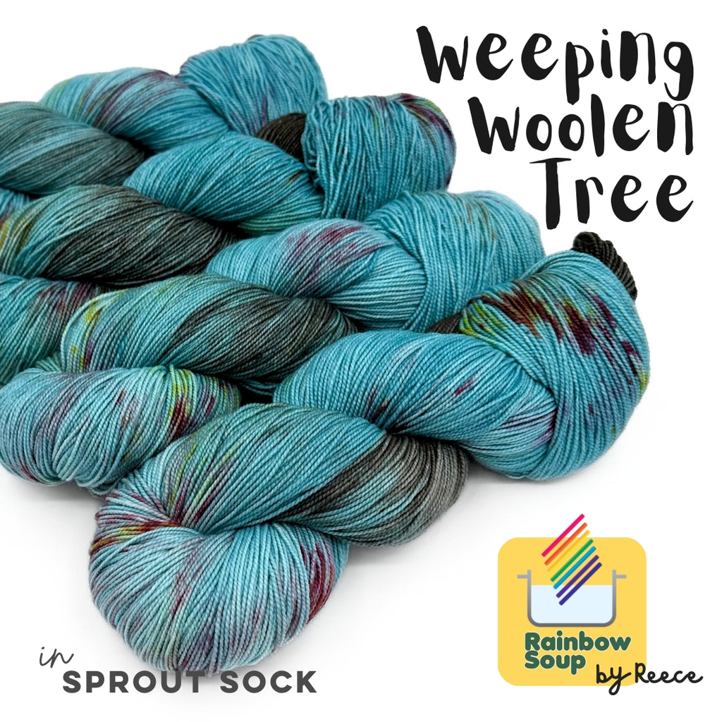 Weeping Woolen Tree | Sprout Sock – Fiber Seed Yarn Co.