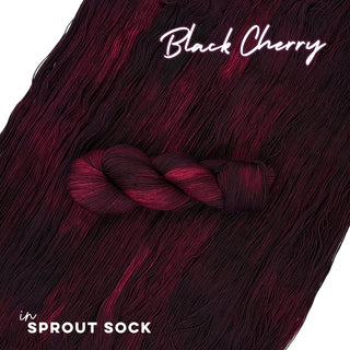 Black Cherry | Sprout Sock