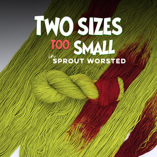 Two Sizes Too Small | Sprout Worsted