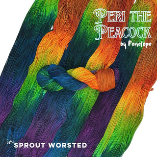 Peri the Peacock | Sprout Worsted