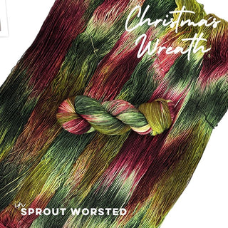 Christmas Wreath | Sprout Worsted