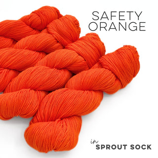 Safety Orange | Sprout Sock