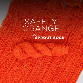 Safety Orange | Sprout Sock
