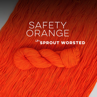 Safety Orange | Sprout Worsted