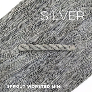 Silver | Sprout Worsted Mini