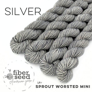 Silver | Sprout Worsted Mini