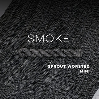 Smoke | Sprout Worsted Mini