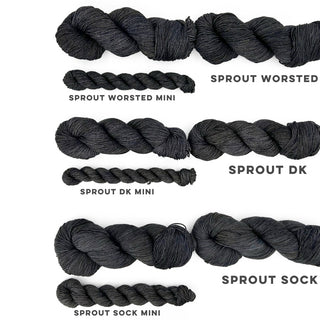 Smoke | Sprout Worsted Mini