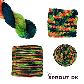 Peri the Peacock  | Sprout Sock