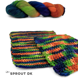 Peri the Peacock  | Sprout Sock