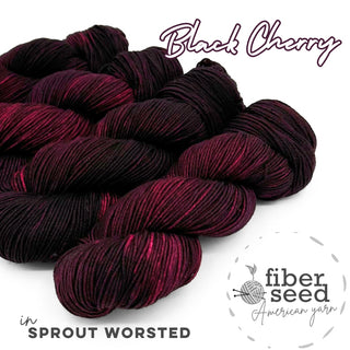 Black Cherry | Sprout Worsted