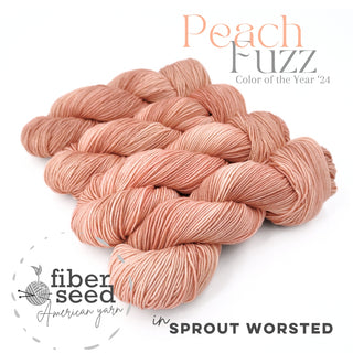 Peach Fuzz | Sprout Worsted