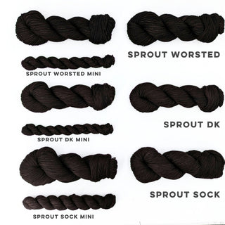Wenge | Sprout Sock Mini