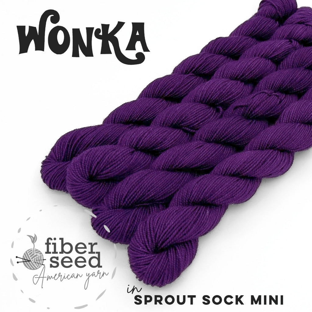 Wonka | Sprout Sock Mini – Fiber Seed Yarn Co.