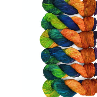 Peri the Peacock  | Sprout Sock