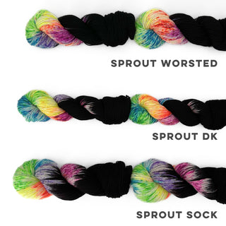 Neon Lights (h) | Sprout Sock