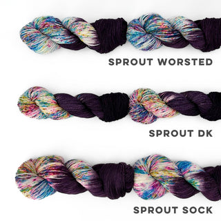 Retro-Specked | Sprout Sock