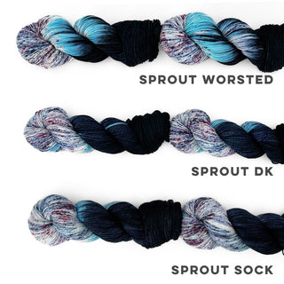 Blue Orchid | Sprout Sock